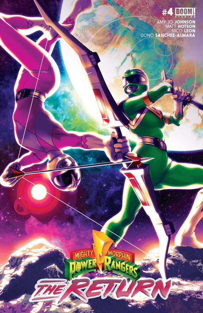 Mighty Morphin Power Rangers: The Return #4 (Cover A Goni Montes)