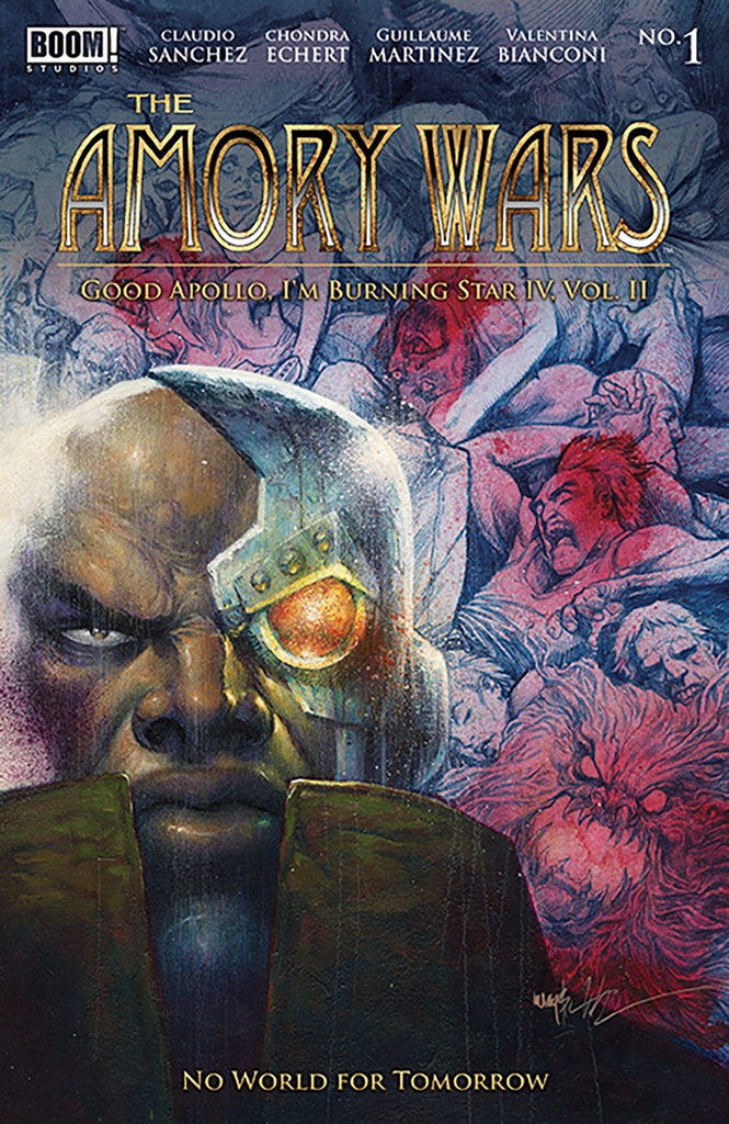 The Amory Wars: No World For Tomorrow #1 of 12 (Cover B Wayshak)