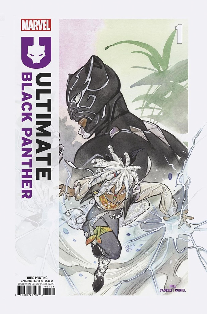 Ultimate Black Panther #1 (3rd Printing Peach Momoko Variant)