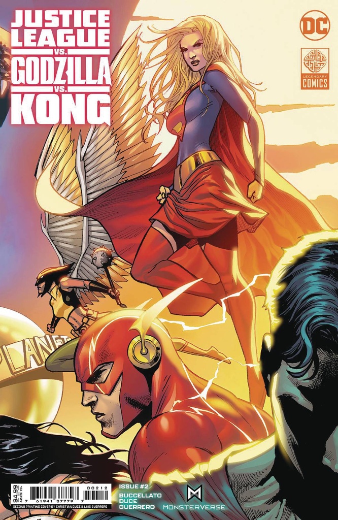 Justice League vs. Godzilla vs. Kong #2 of 7 (Final Printing)