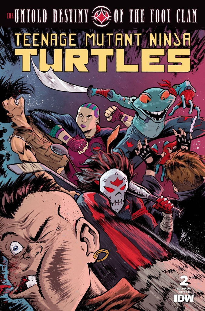 Teenage Mutant Ninja Turtles: Untold Destiny of the Foot Clan #2 (Cover B Edison Neo)