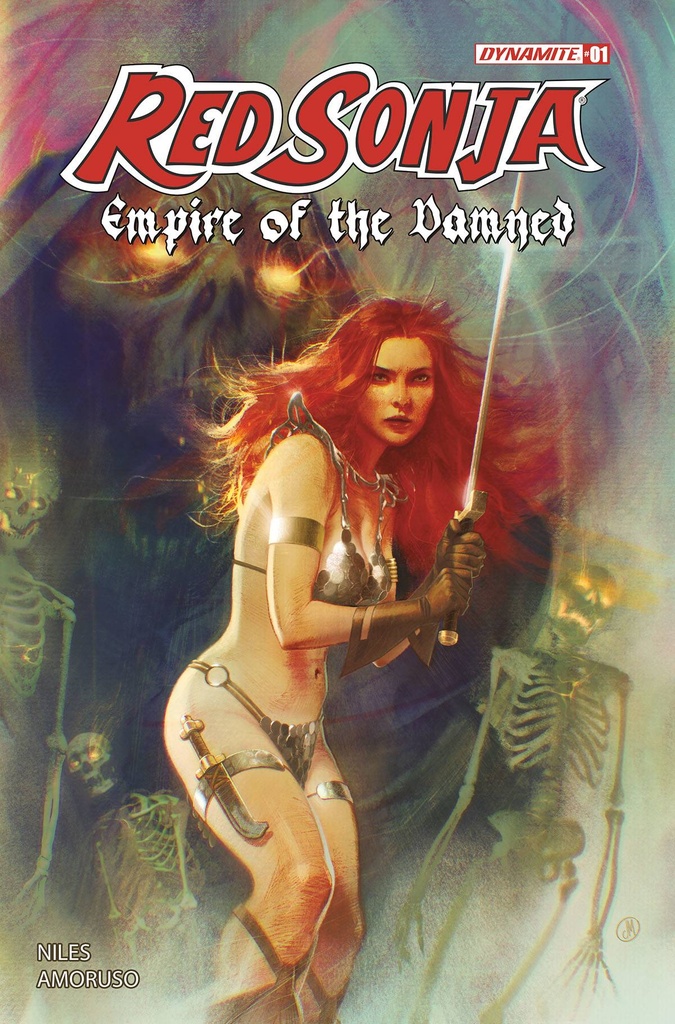 Red Sonja: Empire of the Damned #1 (Cover E Joshua Middleton Foil Variant)