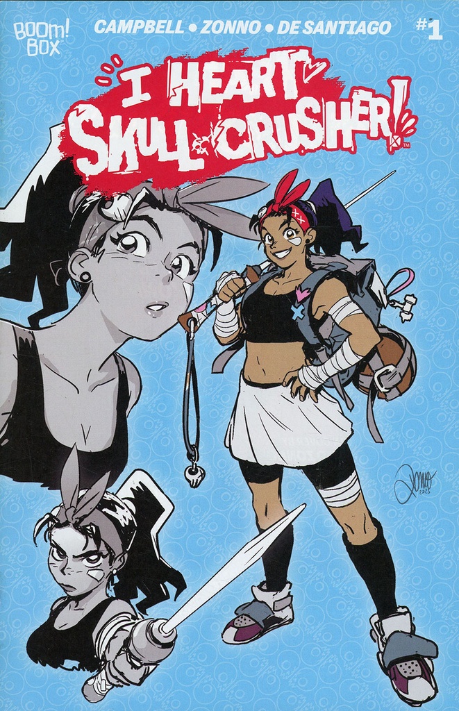 I Heart Skull-Crusher #1 of 5 (2nd Printing Alessio Zonno Variant)