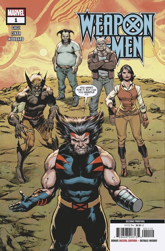 Weapon X-Men #1 (2nd Printing Yildiray Cinar Variant)