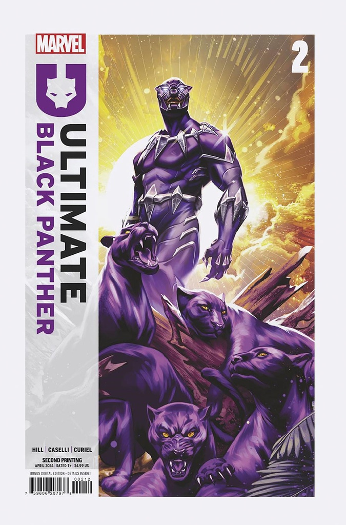 Ultimate Black Panther #2 (2nd Printing Mateus Manhanini Variant)