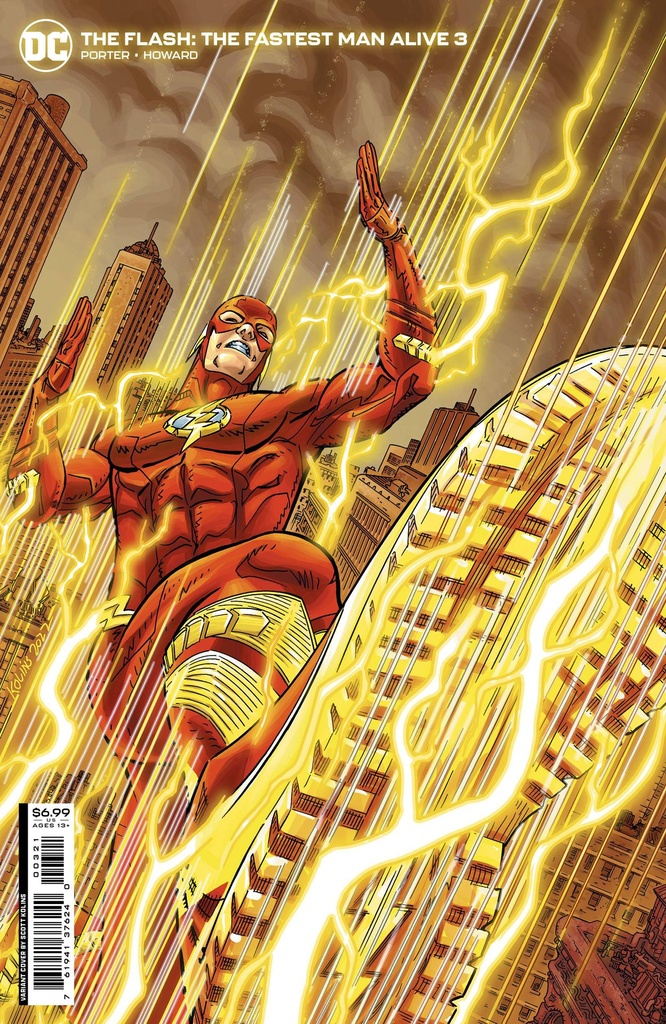 The Flash: The Fastest Man Alive #3 (Cover B Scott Kolins Card Stock Variant)