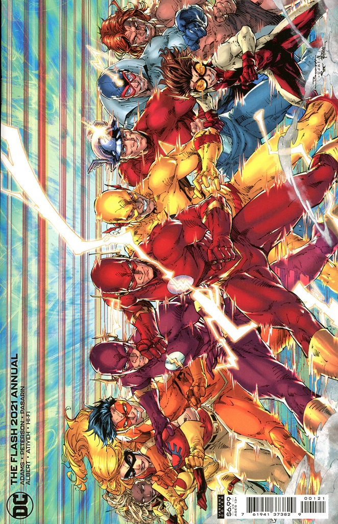 The Flash 2021 Annual #1 (Cover B Brett Booth Card Stock Variant)