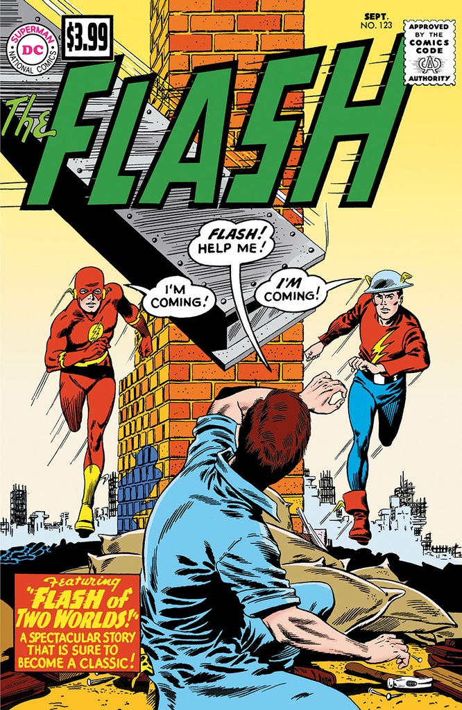 The Flash #123 (2024 Facsimile Edition Cover A Carmine Infantino & Murphy Anderson)