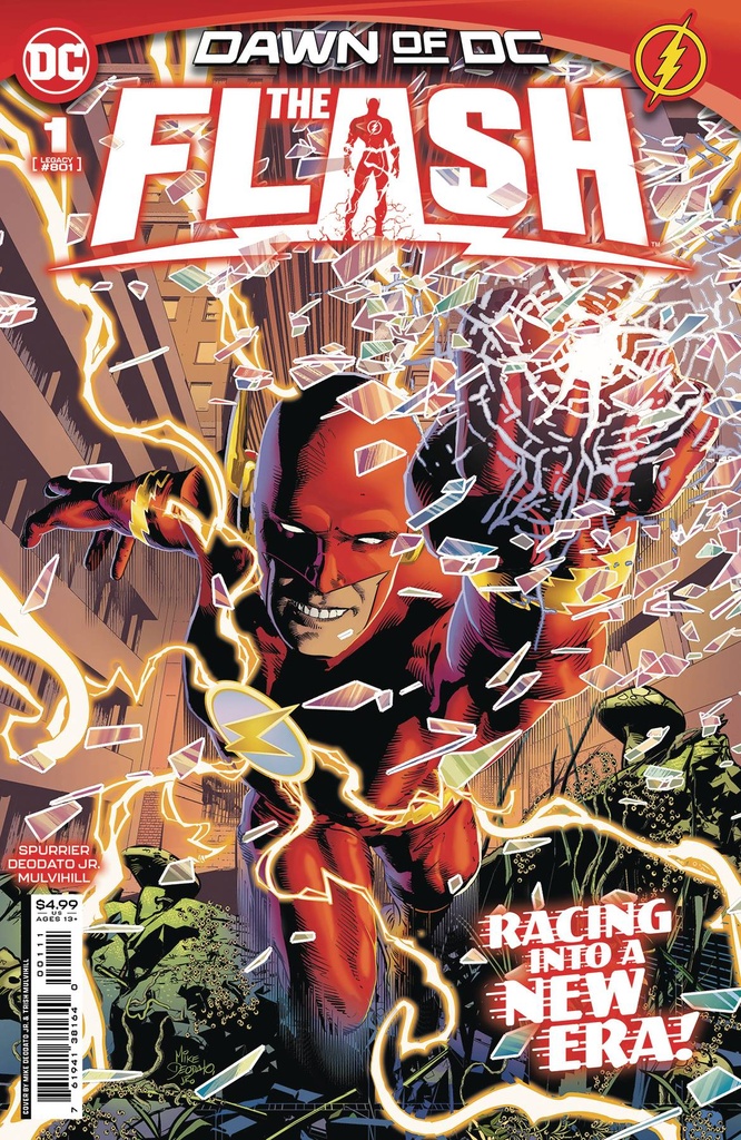 The Flash #1 (Cover A Mike Deodato Jr & Trish Mulvihill)