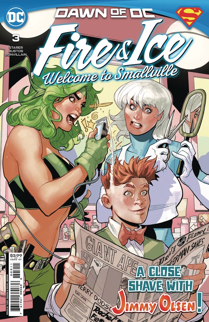 Fire & Ice: Welcome to Smallville #3 of 6 (Cover A Terry Dodson)