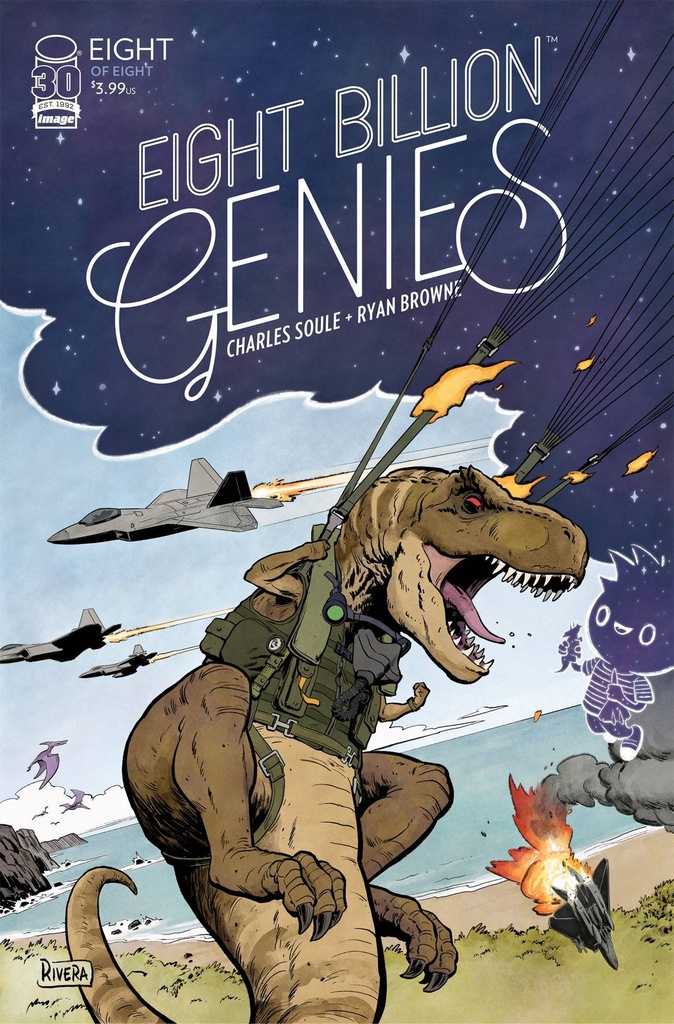 Eight Billion Genies #8 of 8 (Cover B Paolo Rivera)