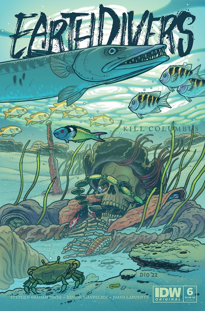 Earthdivers #6 (Cover D Daniel Irizarri)