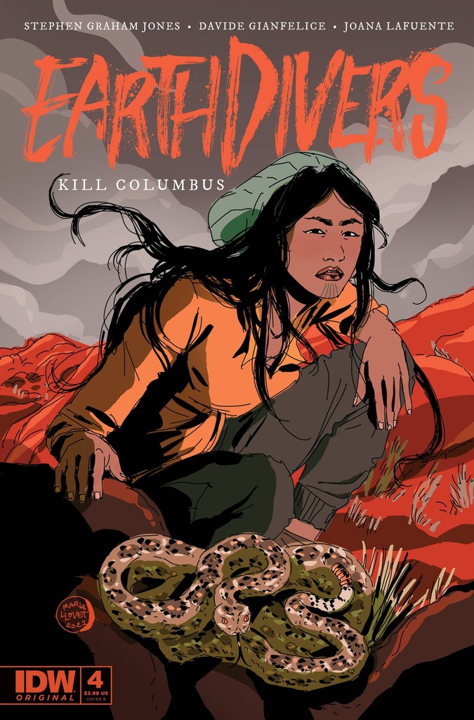 Earthdivers #4 (Cover B Maria Llovet)