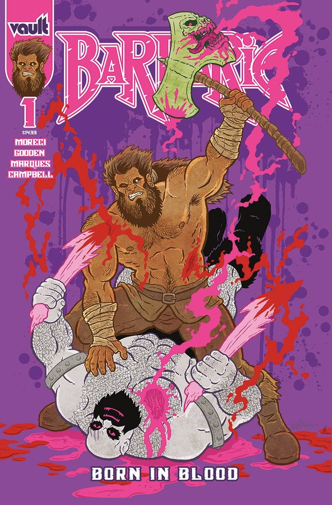 Barbaric: Born in Blood #1 (Cover D Ed Luce Premium Variant)