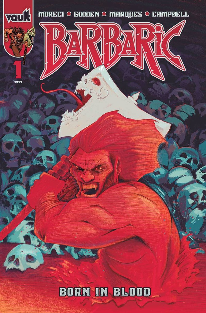 Barbaric: Born in Blood #1 (Cover C Adam Cahoon Premium Variant)