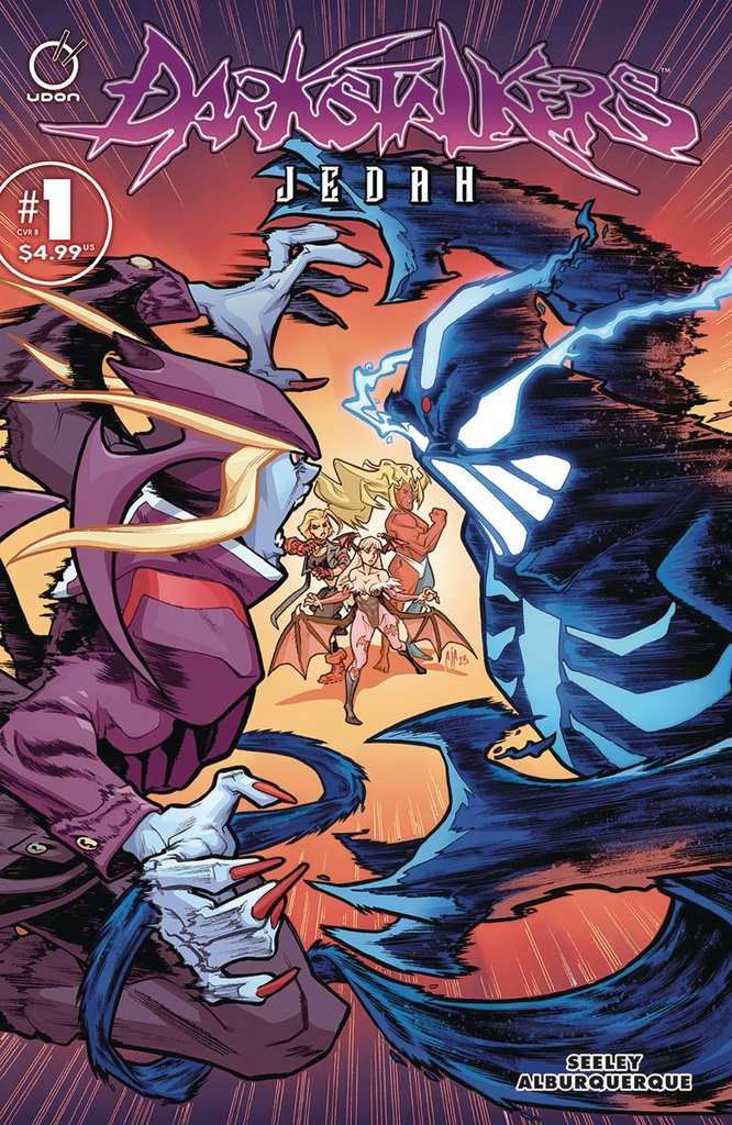 Capcom's Darkstalkers: Jedah #1 (Cover B Alberto Alburquerque)