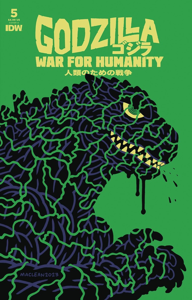 Godzilla: War for Humanity #5 (Cover A Andrew MacLean)