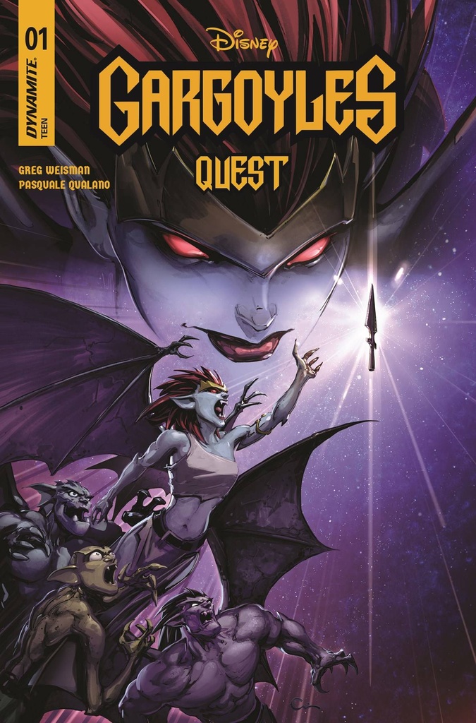 Gargoyles: Quest #1 (Cover D Clayton Crain Foil Variant)