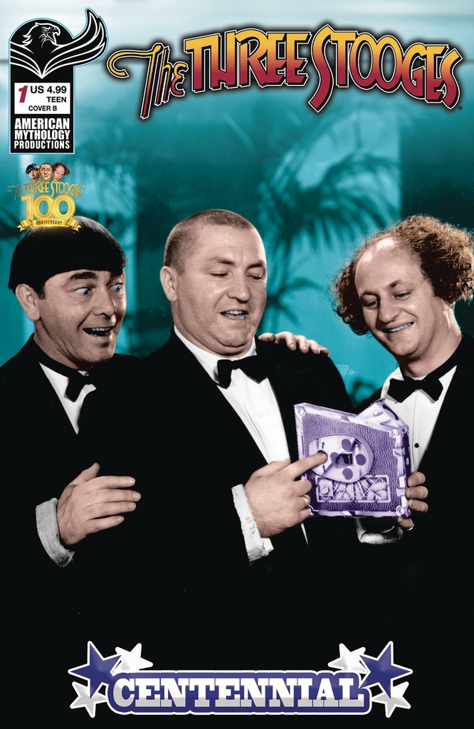 The Three Stooges: 100th Centennial #1 (Cover B Photo Variant)