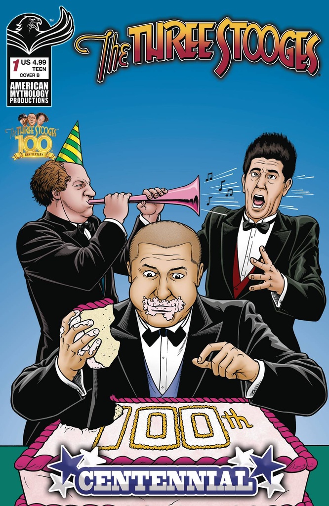 The Three Stooges: 100th Centennial #1 (Cover A Brendon & Brian Fraim)