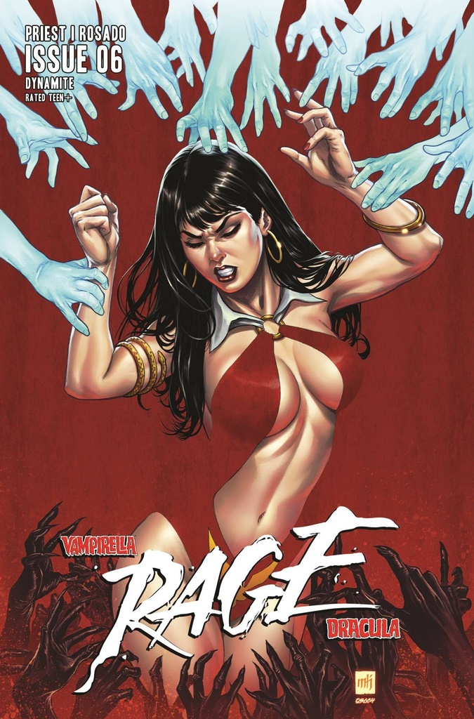 Vampirella/Dracula: Rage #6 (Cover C Mike Krome)