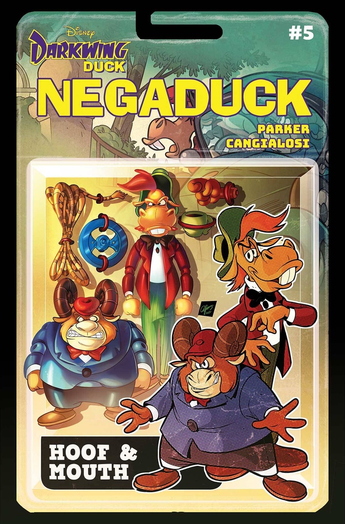 Negaduck #5 (Cover E Action Figure Variant)