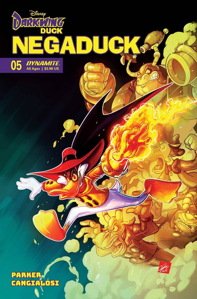 Negaduck #5 (Cover D Ciro Cangialosi)