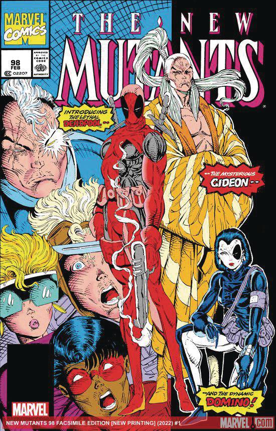 New Mutants #98 (Pan-Dimensional 3D Edition)