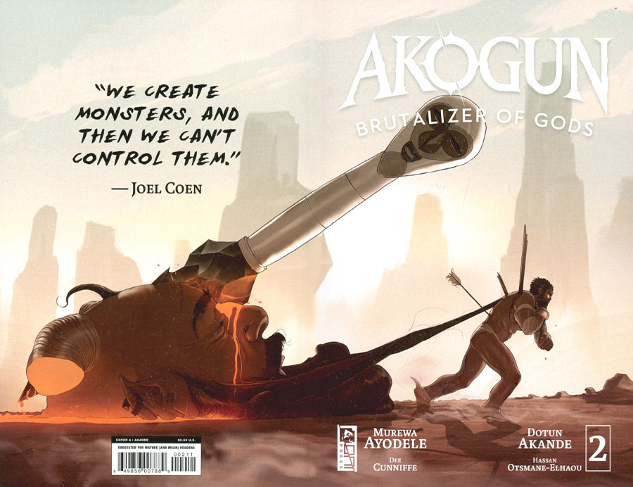 Akogun: Brutalizer of Gods #2 (Cover A Dotun Akande)