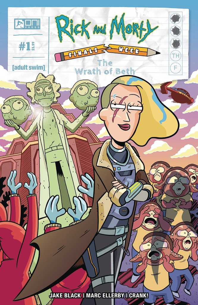 Rick and Morty Finals Week: The Wrath of Beth #1 (Cover A Marc Ellerby)