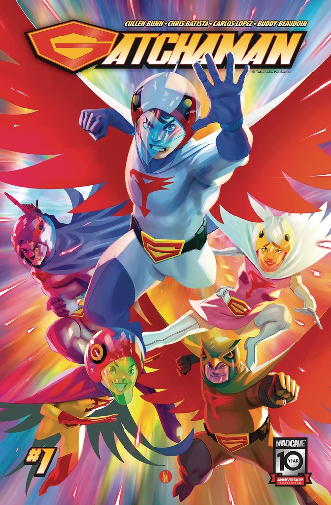 Gatchaman #1 (Cover A Inaki Miranda)