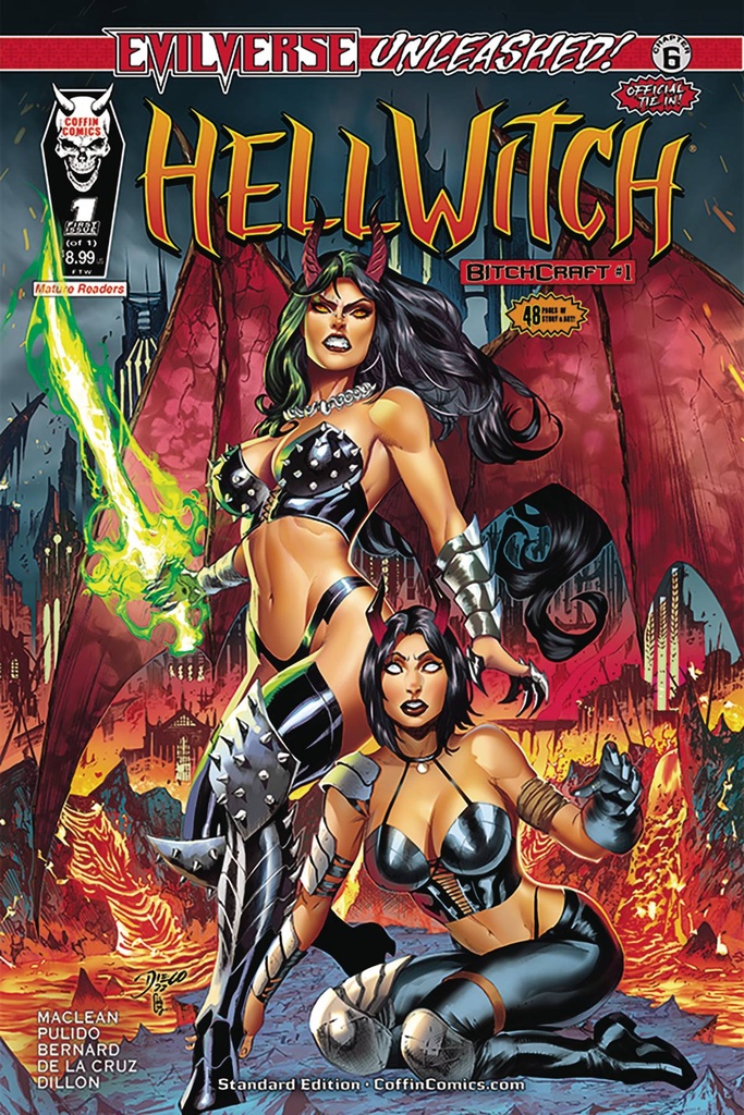 Hellwitch: Bitchcraft #1 (Cover A Diego Bernard Standard Edition)