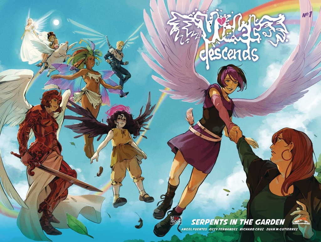 Violet Descends #1 of 4 (Cover D Nayla Aguirre Foil Variant)