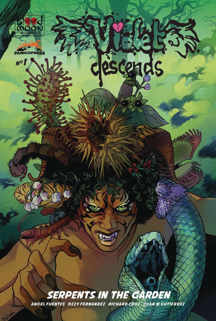 Violet Descends #1 of 4 (Cover C Ivonne Falcon & Nayla Aguirre)