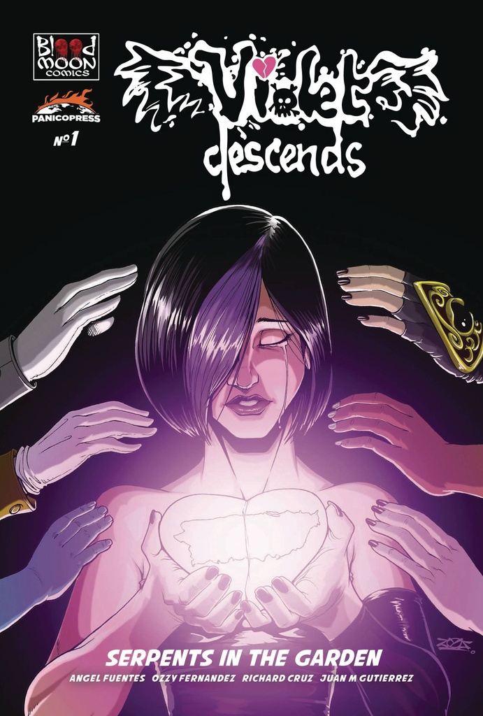 Violet Descends #1 of 4 (Cover B Ozzy Fernandez)