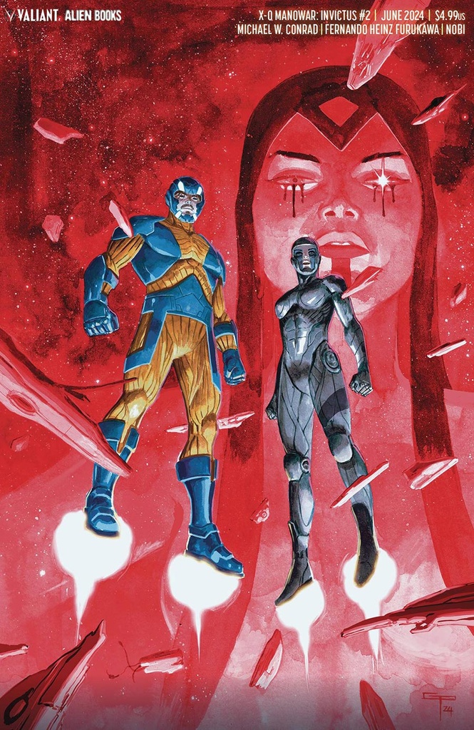 X-O Manowar: Invictus #2 of 4 (Cover C German Peralta Virgin Variant)