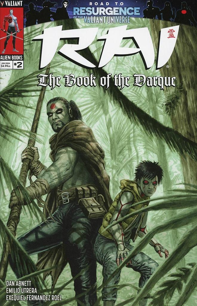 Rai: The Book of the Darque #2 of 2 (Cover B Salvador Sanz)