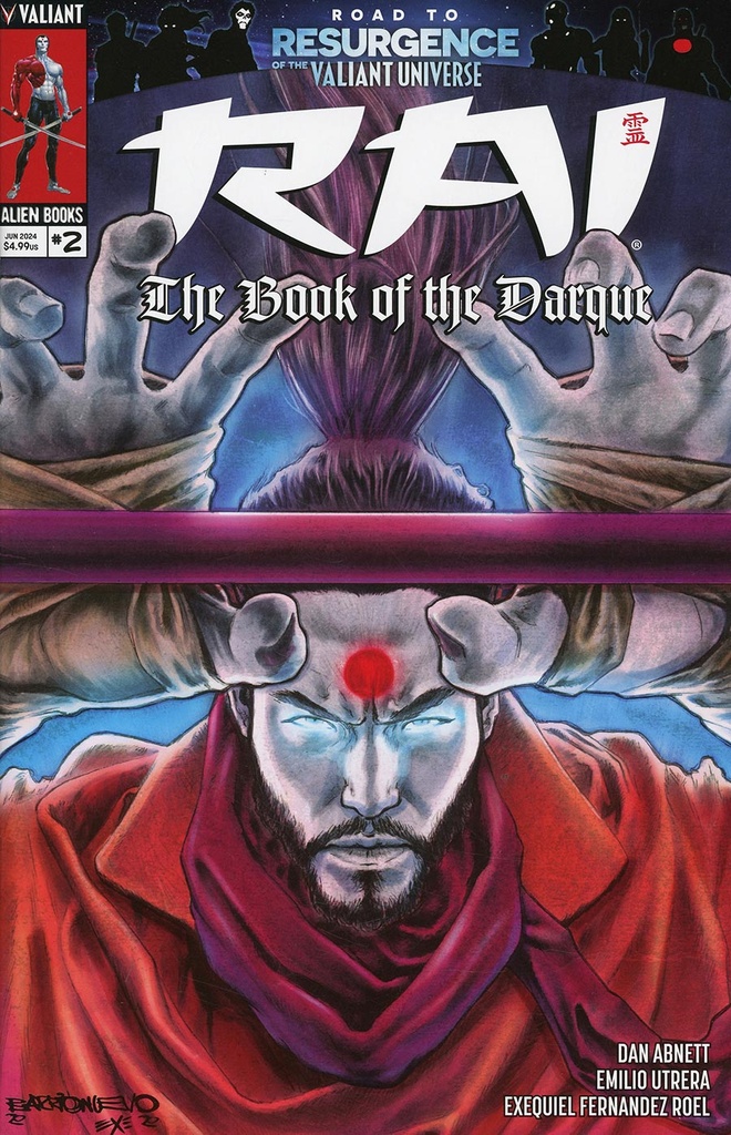 Rai: The Book of the Darque #2 of 2 (Cover A Al Barrionuevo)