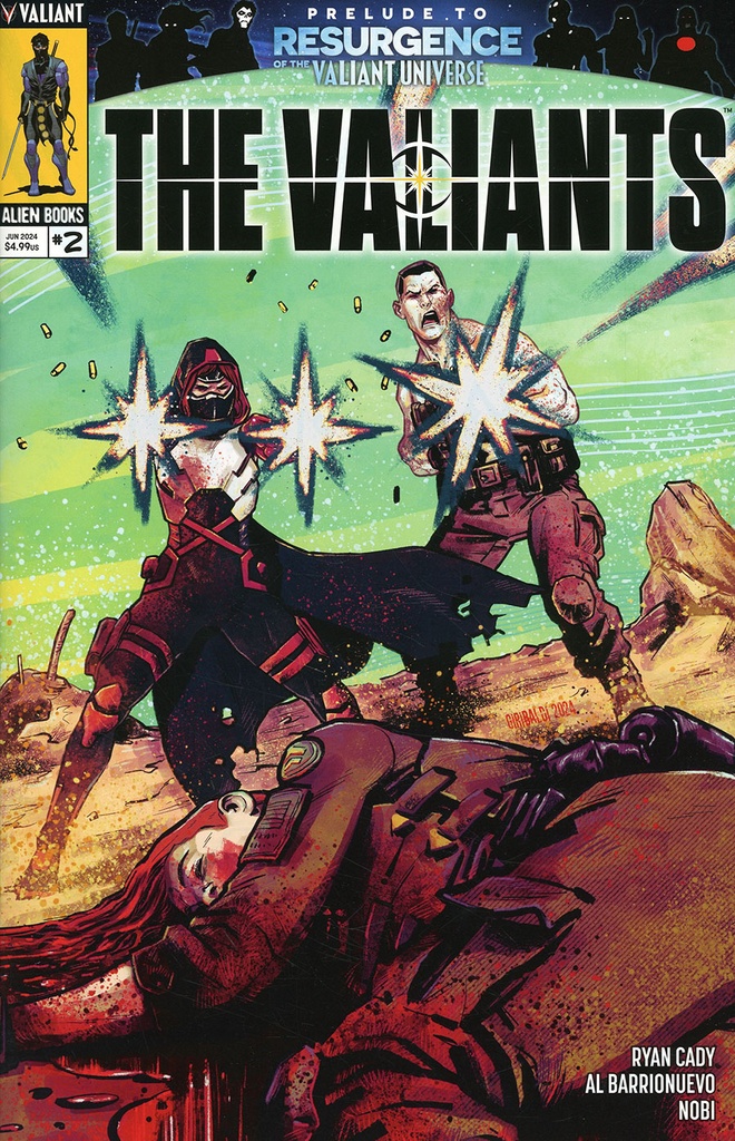 The Valiants #2 of 4 (Cover B Diego Giribaldi)