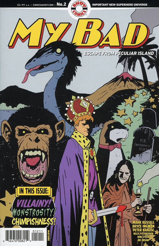 My Bad: Escape from Peculiar Island #2 (Cover A Peter Krause)