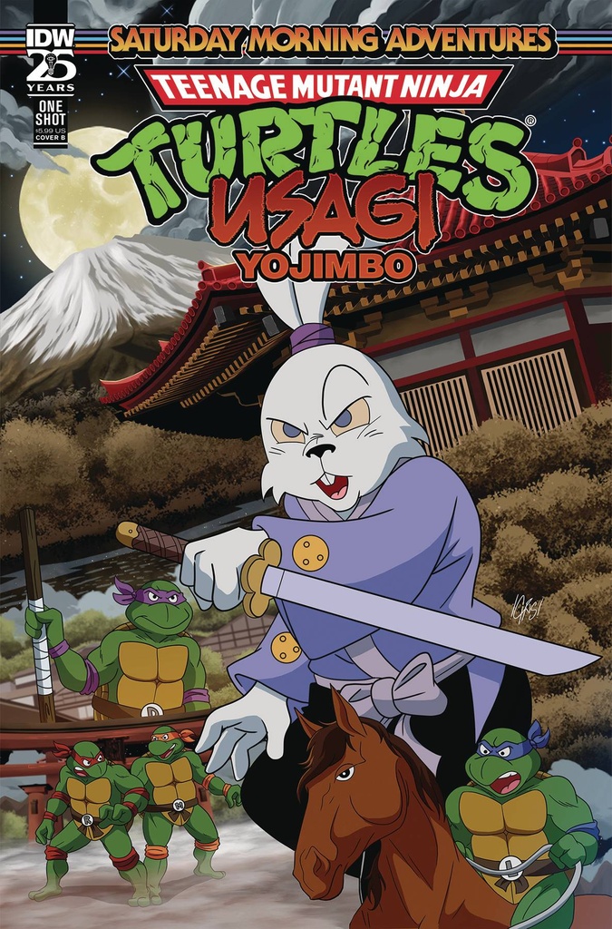 TMNT/Usagi Yojimbo Saturday Morning Adventures #1 (Cover B Jones)