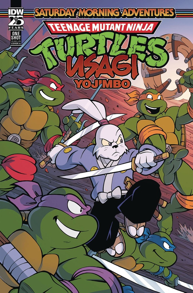 TMNT/Usagi Yojimbo Saturday Morning Adventures #1 (Cover A Jack Lawrence)