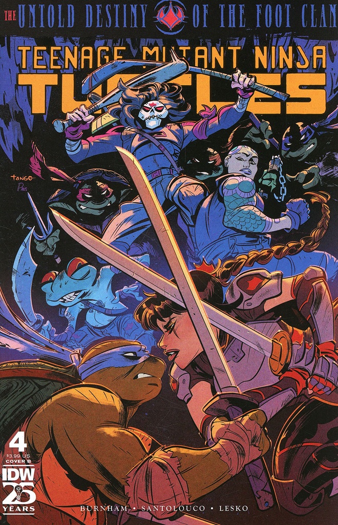 Teenage Mutant Ninja Turtles: Untold Destiny of the Foot Clan #4 (Cover B Tango Variant)