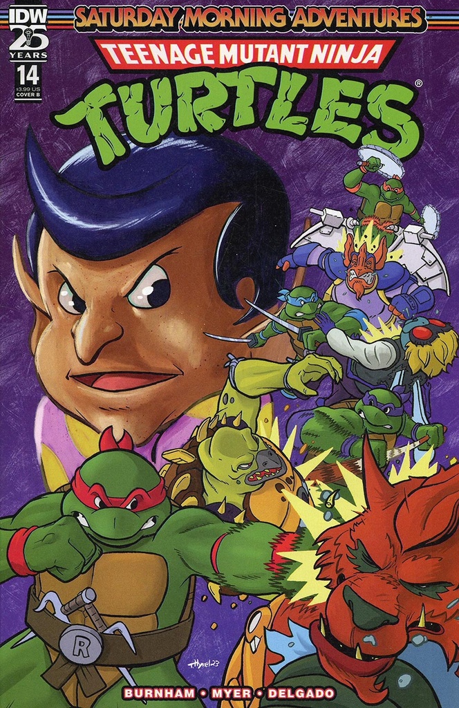TMNT: Saturday Morning Adventures Continued #14 (Cover B Travis Hymel)