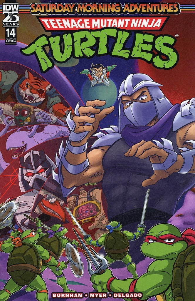 TMNT: Saturday Morning Adventures Continued #14 (Cover A Sarah Myer)