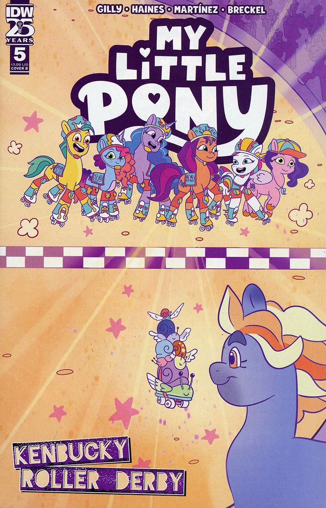 My Little Pony: Kenbucky Roller Derby #5 (Cover B Ryan Valle)