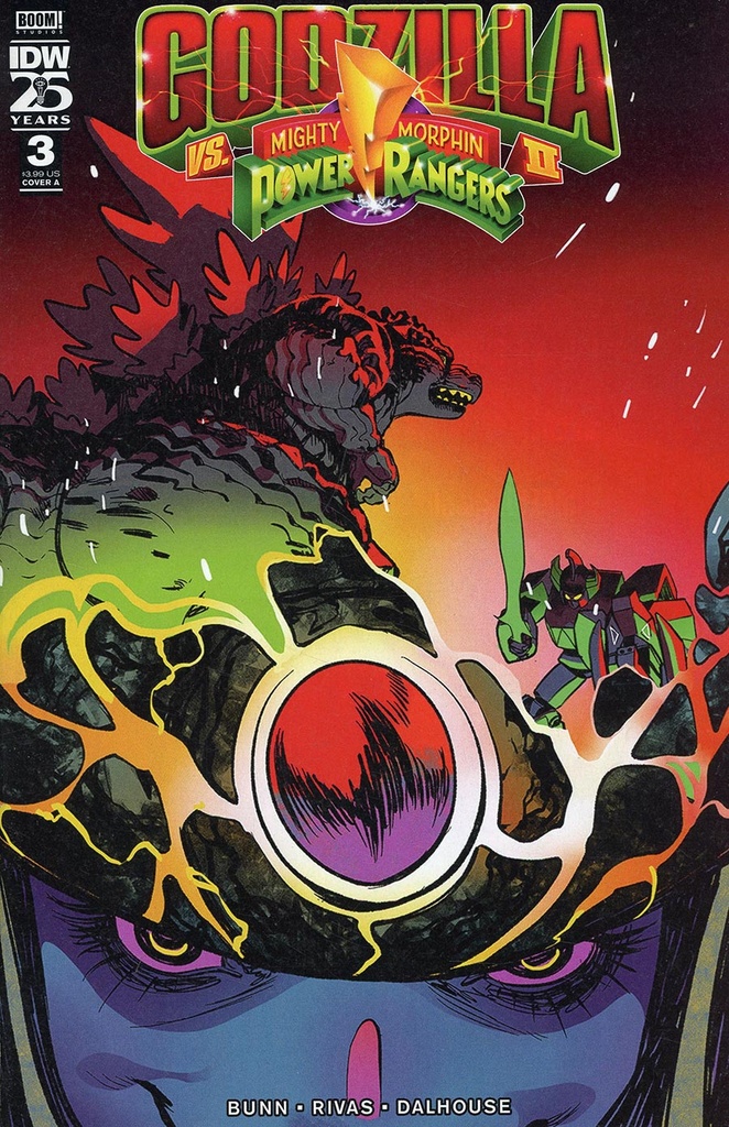 Godzilla vs. The Mighty Morphin Power Rangers II #3 (Cover A Baldemar Rivas)