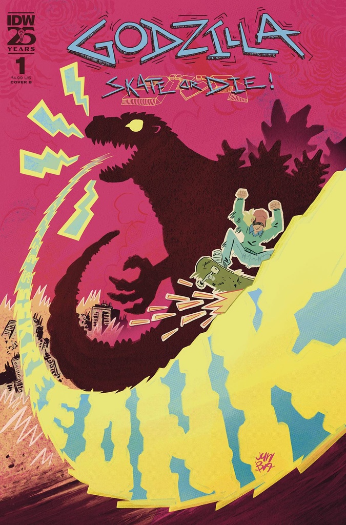 Godzilla: Skate or Die #1 (Cover B Juni Ba)