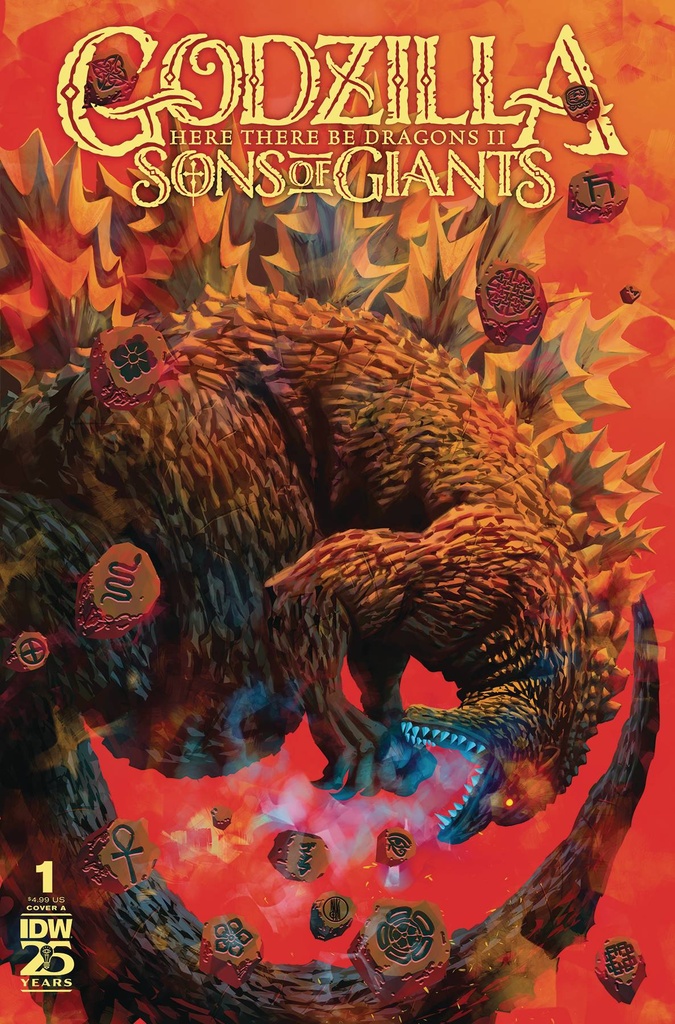 Godzilla: Here There Be Dragons II - Sons of Giants #1 (Cover A Inaki Miranda)
