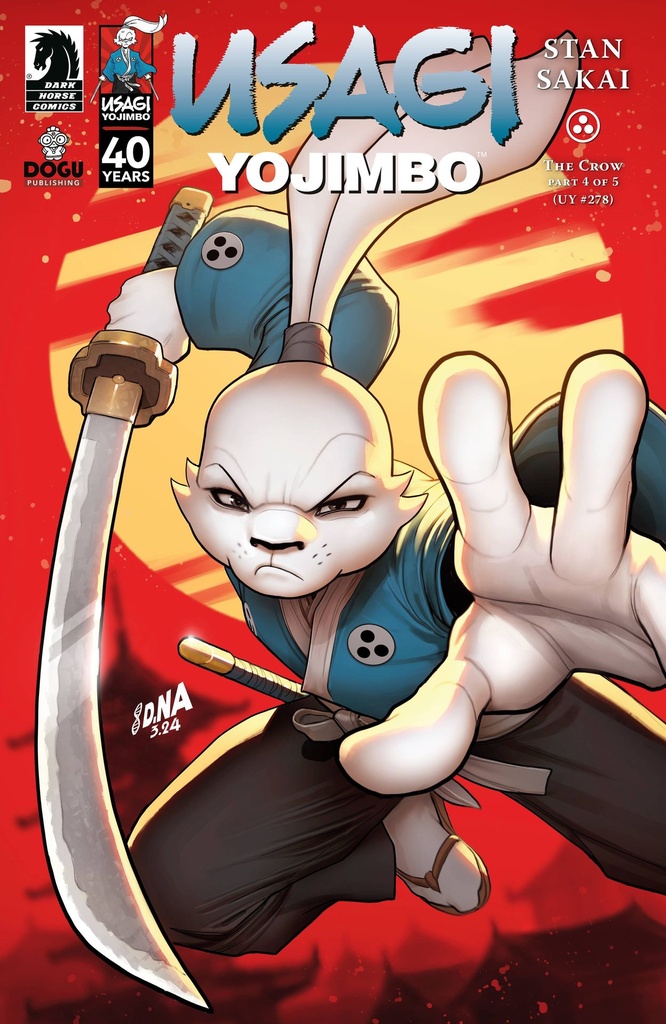 Usagi Yojimbo: The Crow #4 (Cover B David Nakayama)